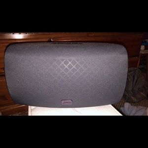 It a jam speaker it is Bluetooth